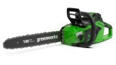 Пила аккумуляторная GreenWorks  GD40CS18