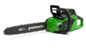 Пила аккумуляторная GreenWorks  GD40CS18K2