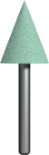 Шарошка абразивная ПРАКТИКА карбид кремния, коническая 25х32 мм, хвост 6 мм