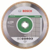 Диск алмазный сплошн. Bosch 230х25.4 Ceramic