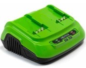 Зарядное устройство для 2-х аккумуляторов Greenworks G40UC8 40V