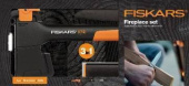 Набор Fiskars: Универсальный топор Х7 + точилка для топоров и ножей + нож К40