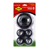 Триммерная головка DDE Wind 8, M8х1.25 прав.,+М6х1.25 прав.,+М6х1.0 прав.