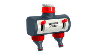 Распределитель Elitech Garden 2-канальный 19/25 мм