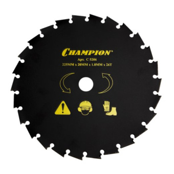 Нож для триммера Champion, 26 зубьев, 225×20 мм, для CLS-5800, C5206