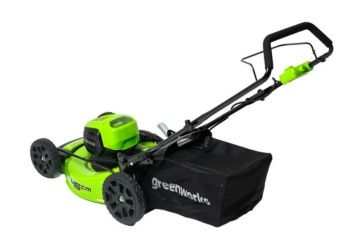 Газонокосилка аккумуляторная Greenworks GD40LM46HP