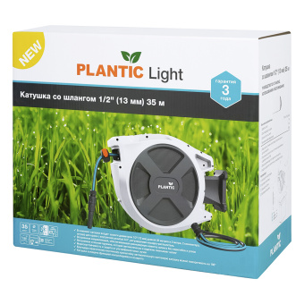 Катушка со шлангом 1/2" (13 мм) 35 м Plantic