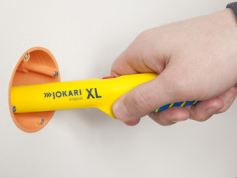 Инструмент для снятия изоляции JOKARI XL арт.30125 с усиленной конструкцией для всех круглых кабелей