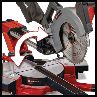 Пила торцовочная Einhell TC-SM 2534 Dual