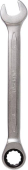 Ключ комбинированный трещоточный КОБАЛЬТ 19 мм Cr-V (1 шт.)