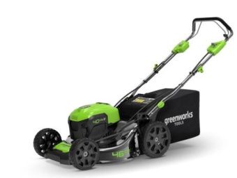 Газонокосилка аккумуляторная Greenworks  G40LM46SP