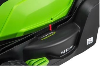 Газонокосилка аккумуляторная Greenworks  G40LM41K4
