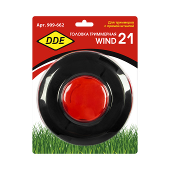 Триммерная головка DDE Wind 21 универсальная полуавтомат быстрая смена корда