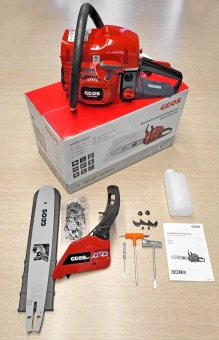 Пила цепная бензиновая GEOS CSP255