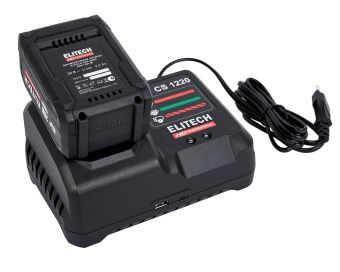 Аккумуляторная дрель-шуруповерт Elitech HD CD 20BL2, 1x4.0 Ач (E2201.042.01)